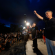 Founders of the Occupy Central civil disobedience movement (R-L) Reverend Chu Yiu-ming, academics Benny Tai and Chan Kin-man chant slogans during a campaign to kick off the movement in front of the financial Central district in Hong Kong August 31, 2014.